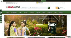 Desktop Screenshot of beautyworlduk.com