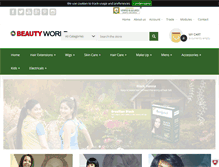 Tablet Screenshot of beautyworlduk.com